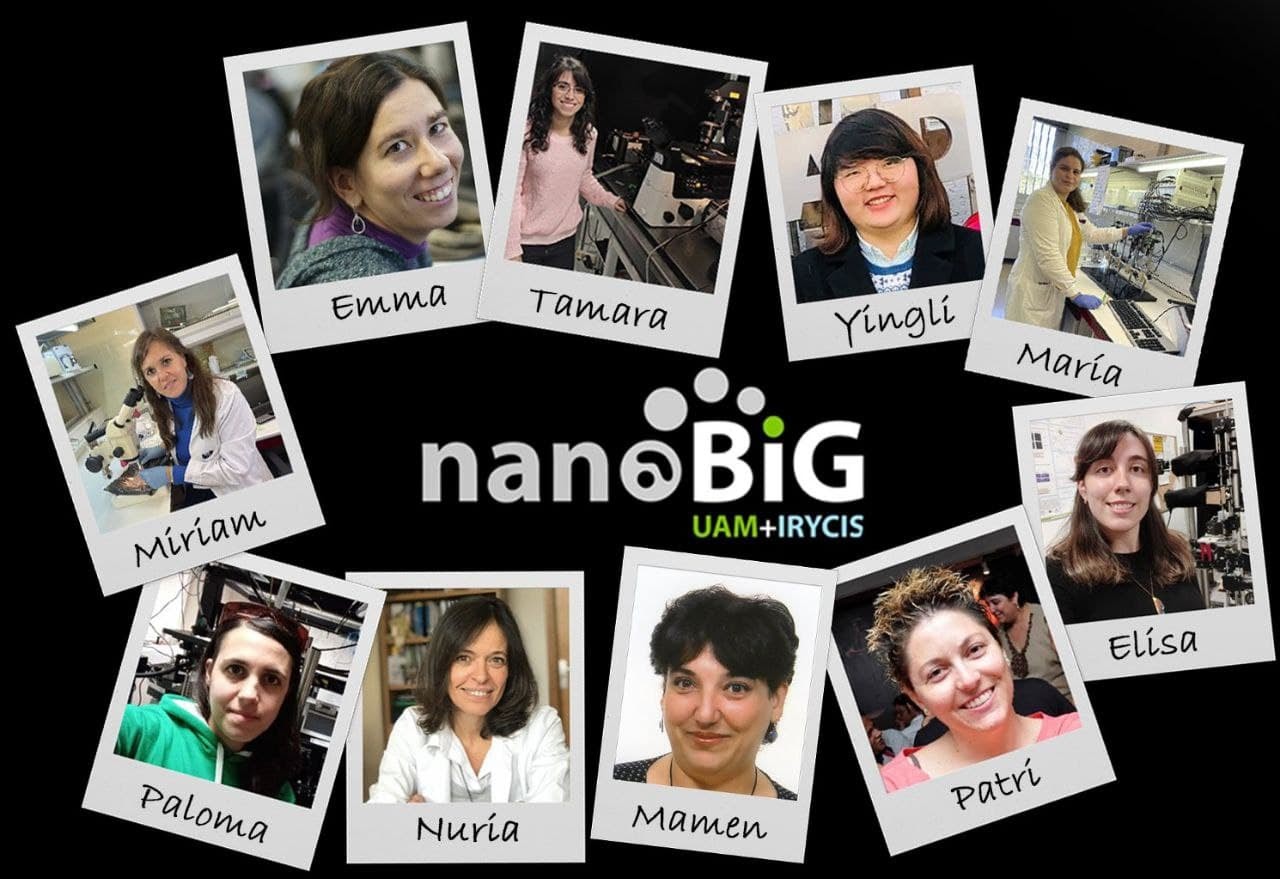 nanoBig science group for International Day of Women & Girls in Science
